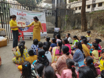 Menstrual_education, awareness-session, period stigma, sanitary pads, clothe pad , session on menstrual hygiene,  pads distribution, educating young girls and under privileged women, uterus functions