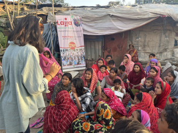 at Kanchanwadi Aurangabad we educated 363 girl students about menstrual health and hygiene , Mira road rural women, educate india